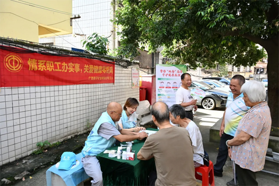 佛子公司工會開展“情系職工辦實事”志愿者服務活動