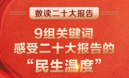 9組關鍵詞，感受二十大報告的“民生溫度”